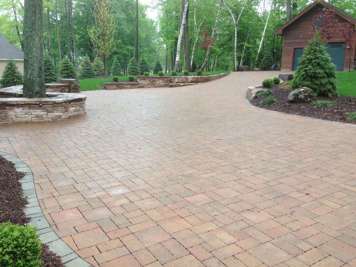 Pavers and Sandstone Walls Complete 3